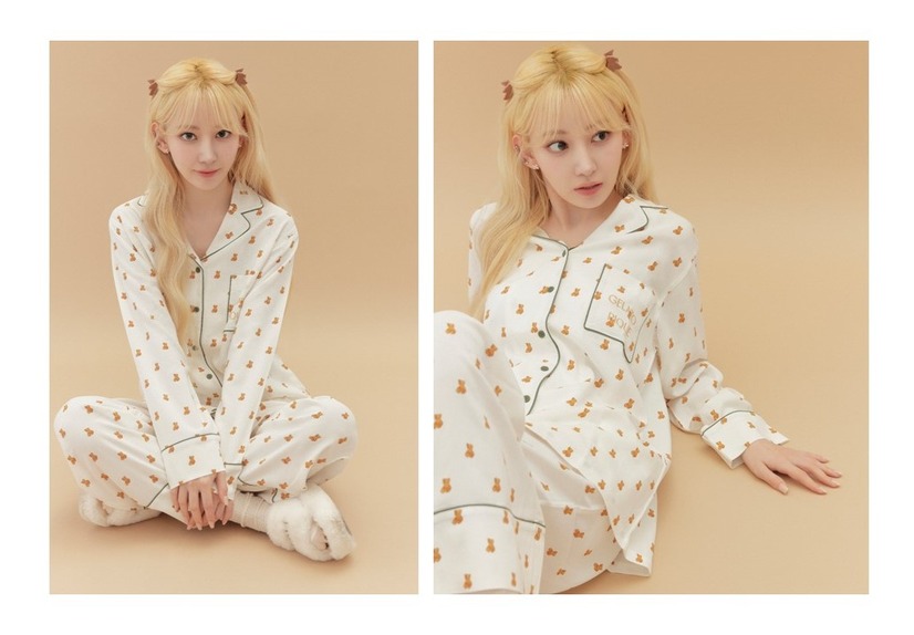 LE SSERAFIM、かわいらしいルームウェア姿を公開