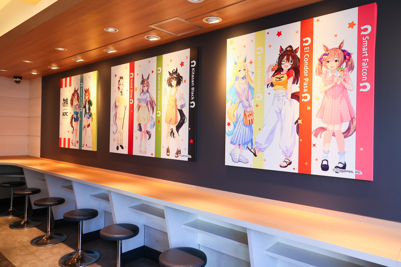KFC池袋西口店が『ウマ娘』仕様のラッピング店舗に！