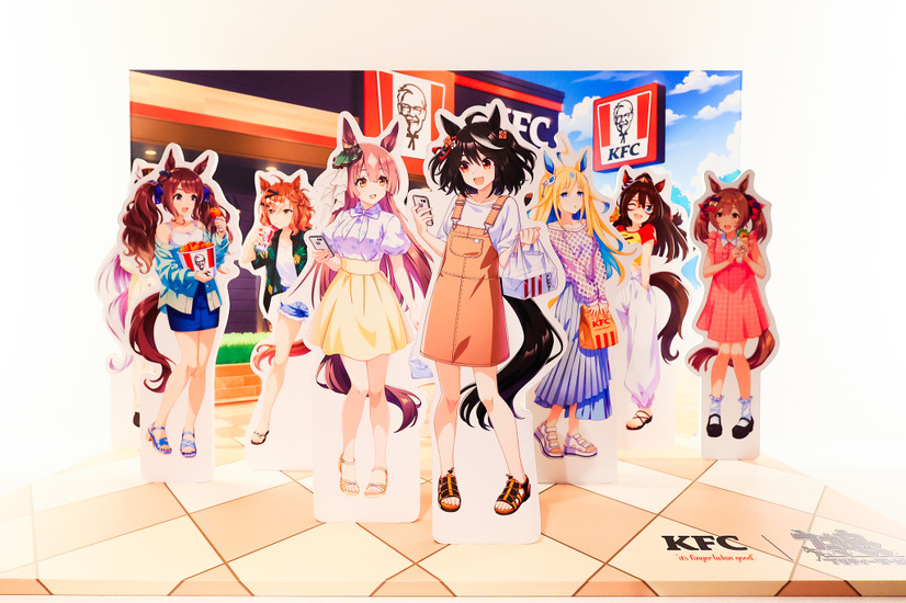 KFC池袋西口店が『ウマ娘』仕様のラッピング店舗に！