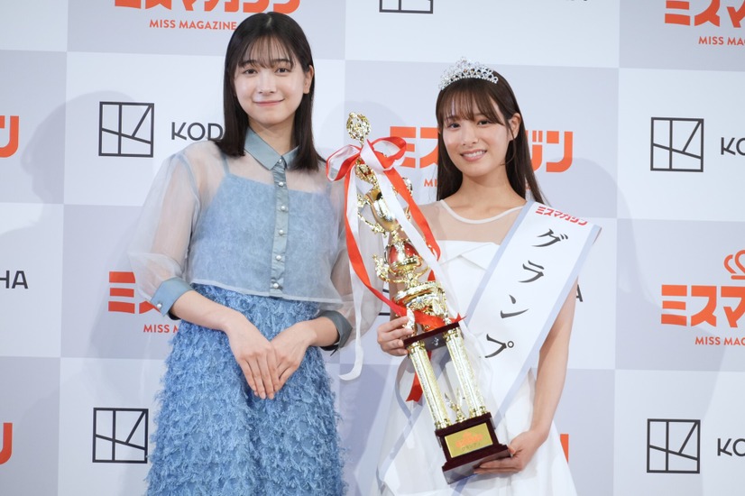 今森茉耶、葉月くれあ【撮影：小宮山あきの】