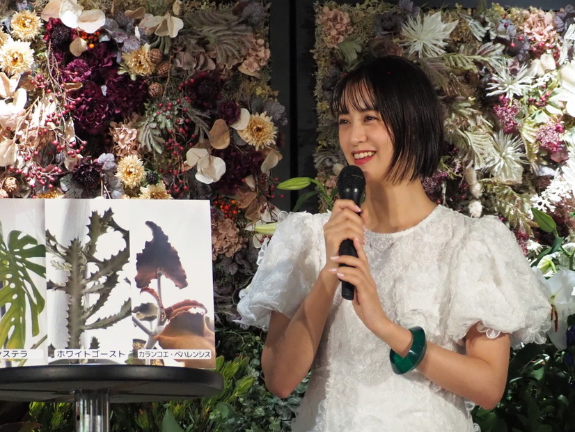『gardens umekita』のオープン記念イベントに登場した山本美月　【撮影／山田】