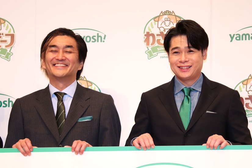 平成ノブシコブシ（吉村崇、徳井健太）【撮影：浜瀬将樹】