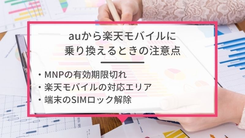auから楽天モバイルに乗り換えるタイミングはいつがベスト？手順・違約金も解説