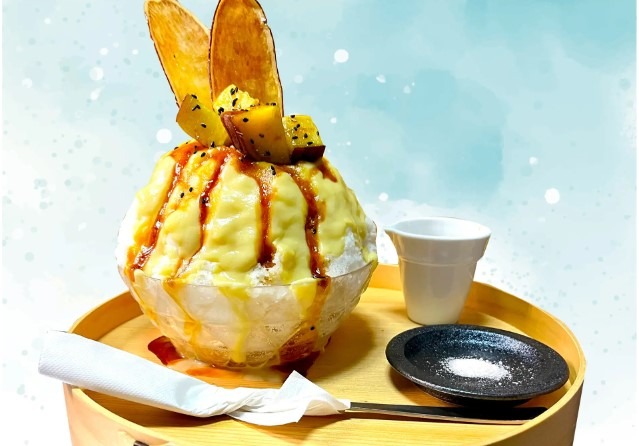 かき氷専門店「しろいくも」から秋限定かき氷が新登場