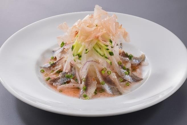 旨いわしのオニオンサラダ