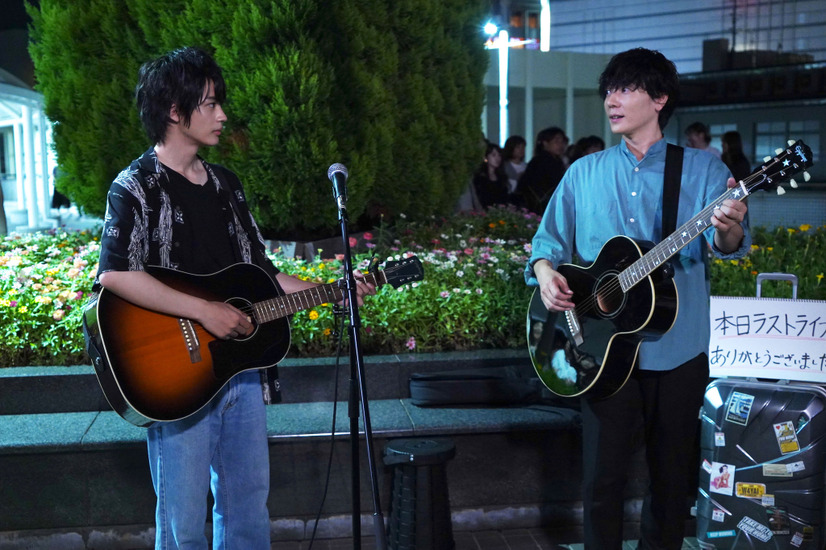 『最寄りのユートピア』神尾楓珠、山村隆太　（C）フジテレビ