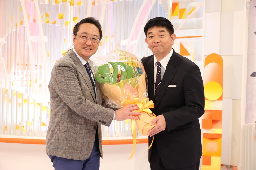 三宅正治アナが番組を卒業する『めざましテレビ』　（C）フジテレビ