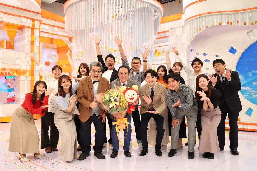 三宅正治アナが番組を卒業する『めざましテレビ』　（C）フジテレビ