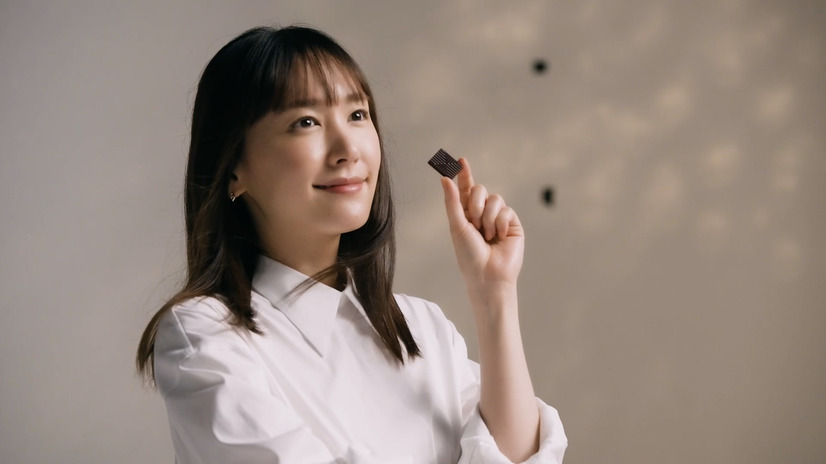 新垣結衣出演『明治ザ・カカオ』メイキングカット