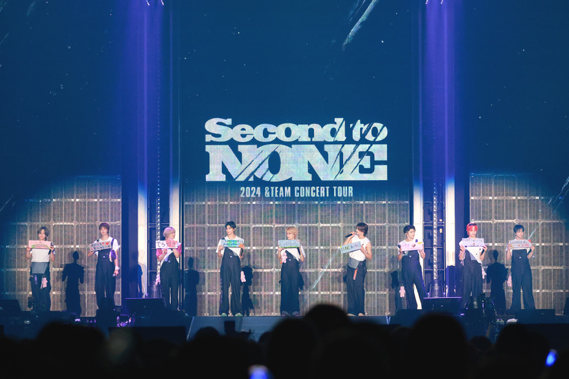 &TEAM『2024 &TEAM CONCERT TOUR 'Second to NONE'』　(C)HYBE LABELS JAPAN