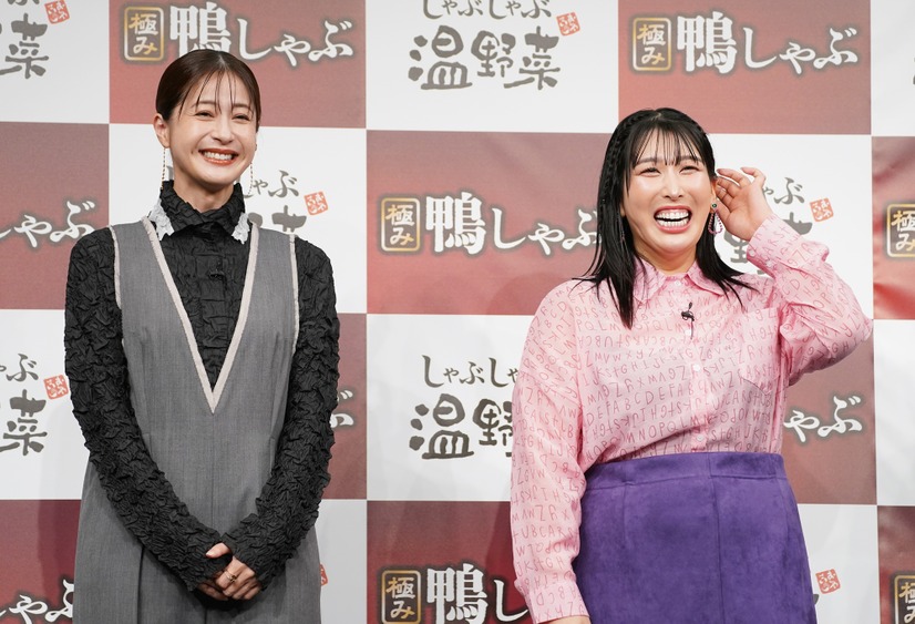 松本若菜、ゆめっち【写真：竹内みちまろ】
