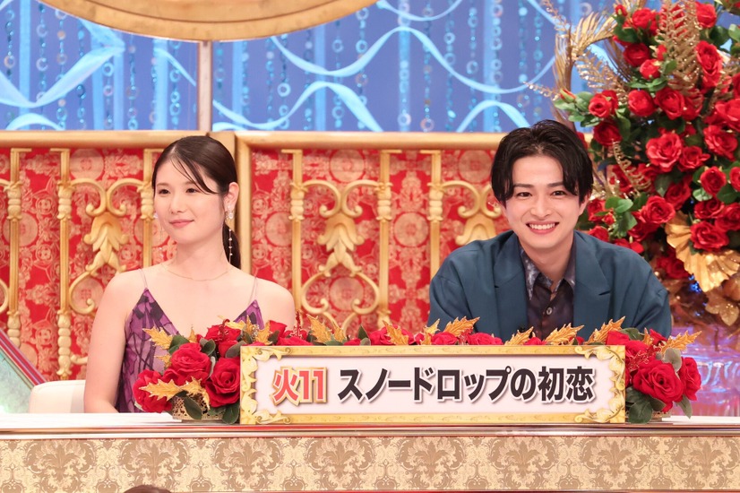 小野花梨、曽田陵介　(C) フジテレビ