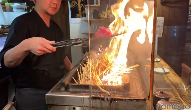 【居酒屋レポ動画】この名店...早く知りたかった！！鰹の藁焼きが美味すぎな海鮮居酒屋！亀戸「魚々楽」に行ってきた