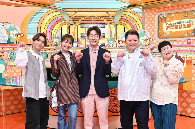 10月10日20時放送『わんにゃん観察バラエティ アニマリング』　(C)TBS