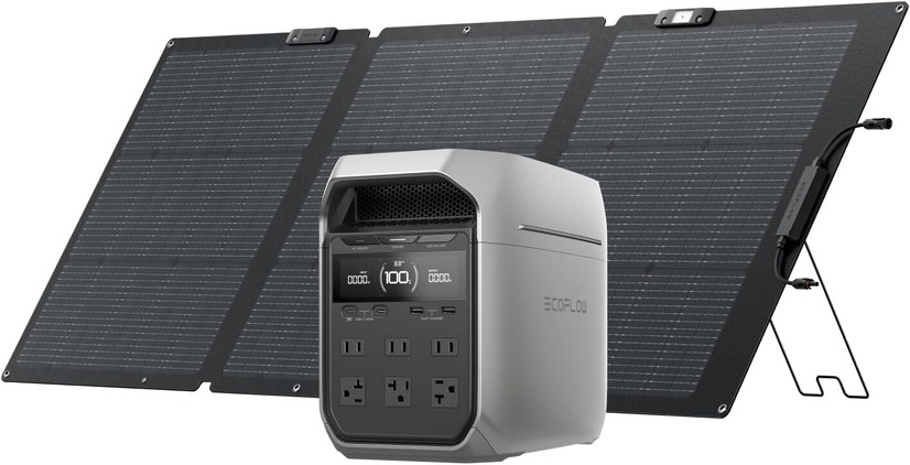 DELTA 3 Plus + EcoFlow 160W片面ソーラーパネルGen2　45% OFF