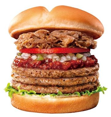 キング牛カルビ ごろごろボロネーゼバーガー