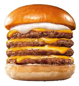 キング 絶品チーズバーガー