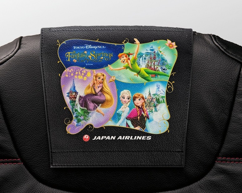 ヘッドレストカバー（黒）※普通席に設置　(C)Disney