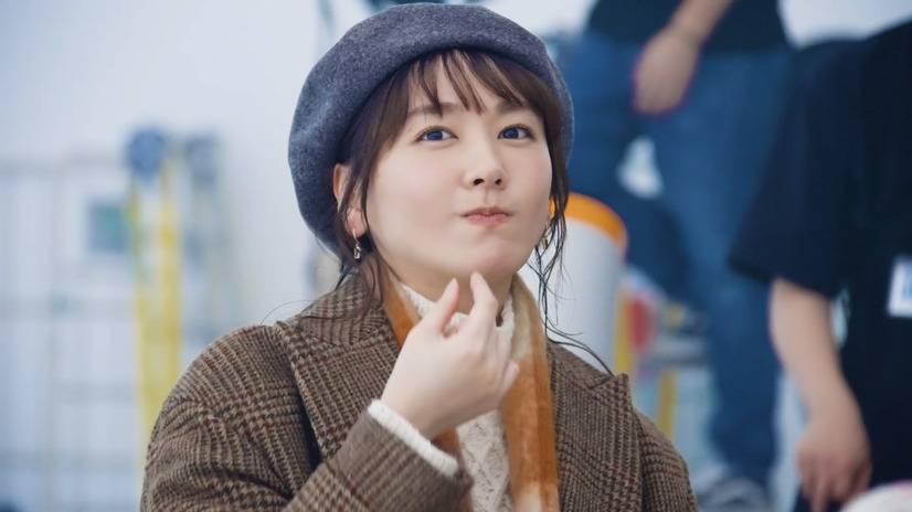 メルティーキッス新CM「しあわせだね」篇　メイキングカット