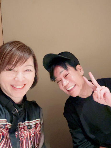 渡辺満里奈と夫・名倉潤（写真は渡辺満里奈の公式ブログから）