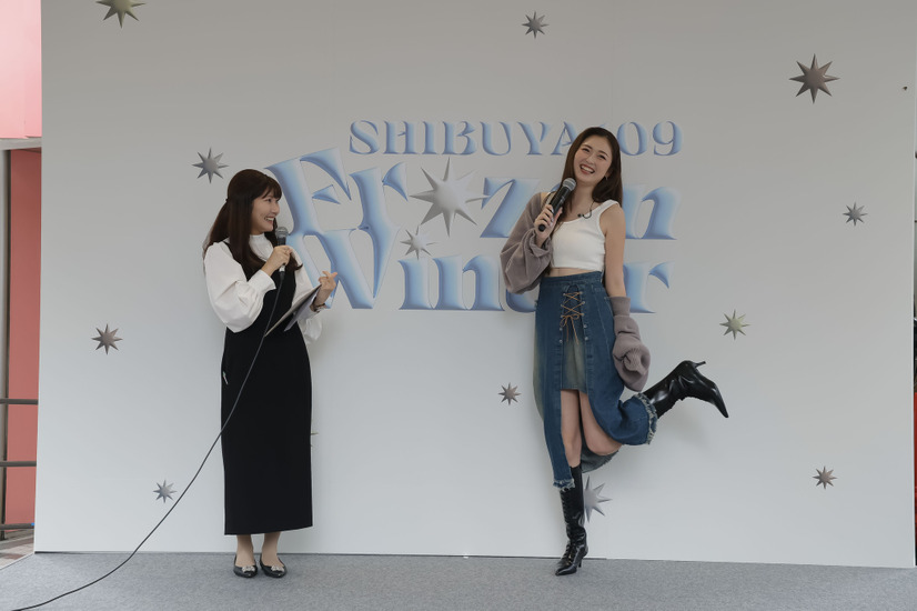 ゆうちゃみ、SHIBUYA109の1階店頭イベントスペースにサプライズ登場！