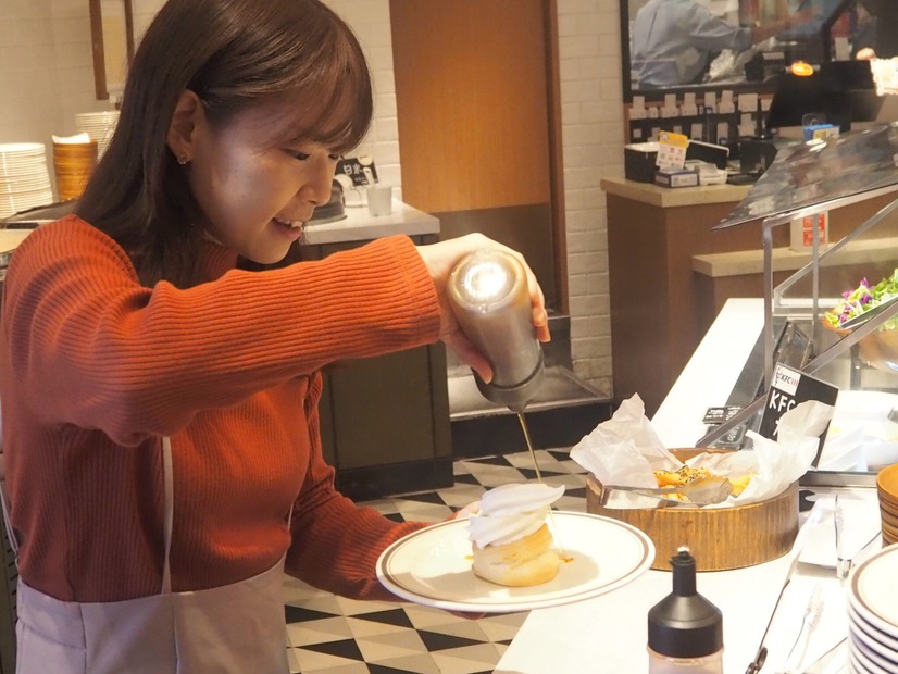 ケンタッキーの食べ放題に行ってきた！（撮影／山田）