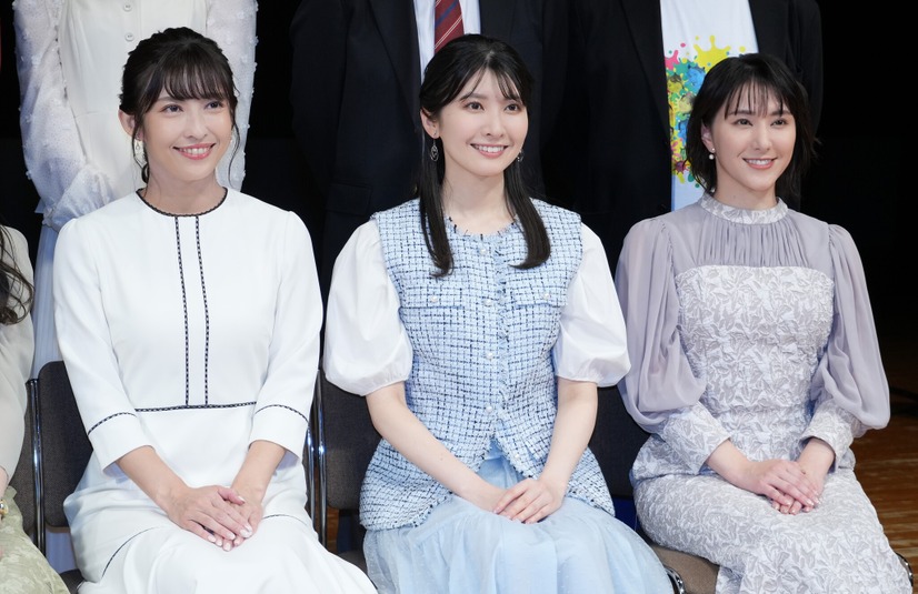 （左から）山岸愛梨、駒木結衣、白井ゆかり【撮影：小宮山あきの】