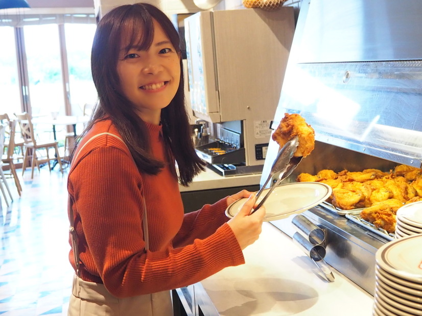 ケンタッキーの食べ放題に行ってきた！（撮影／山田）