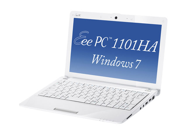 「Eee PC 1101HA-WP」（パールホワイト）