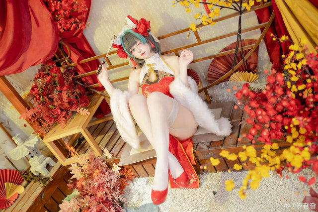 チェシャー『アズールレーン』／汐旭旭（Weibo：汐旭旭）
