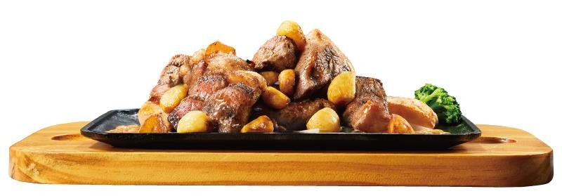 1 ポンドにんにくカットステーキ（450g）