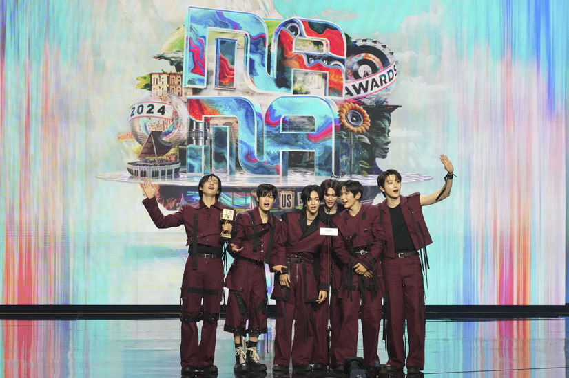 FAVORITE GLOBAL PERFORMER MALEを受賞した「RIIZE」　ⓒ CJ ENM Co., Ltd, All Rights Reserved