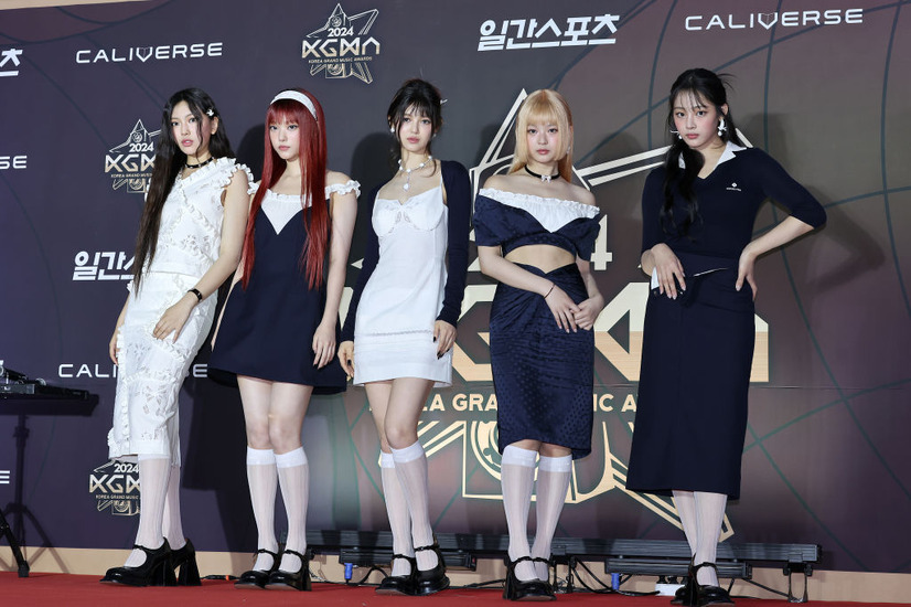 NewJeans (Photo by Han Myung-Gu/WireImage)
