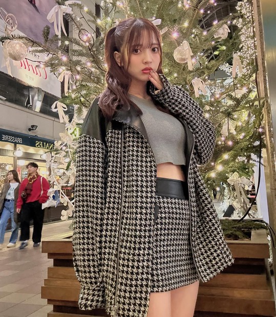 黒嵜菜々子（写真は黒嵜菜々子の公式インスタグラムから）※所属事務所に掲載許諾をもらってます