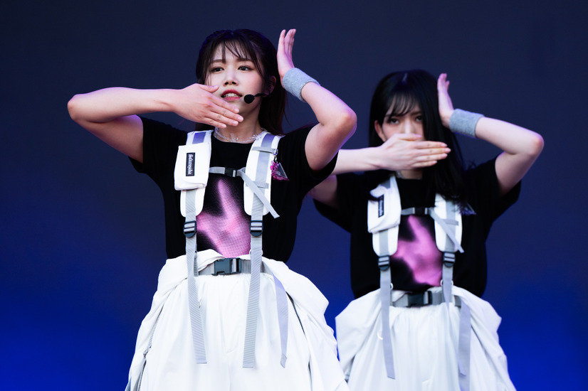 櫻坂46 Clockenflap Music & Art Festival 2024ライブ写真　カメラマン：Sherwin Wong