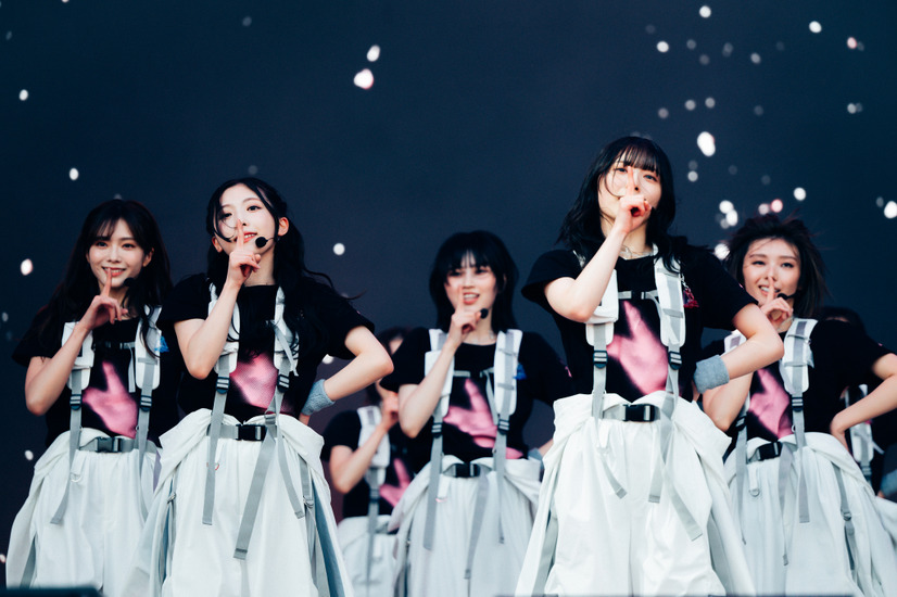 櫻坂46 Clockenflap Music & Art Festival 2024ライブ写真　カメラマン：Sherwin Wong