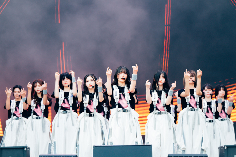 櫻坂46 Clockenflap Music & Art Festival 2024ライブ写真　カメラマン：Sherwin Wong