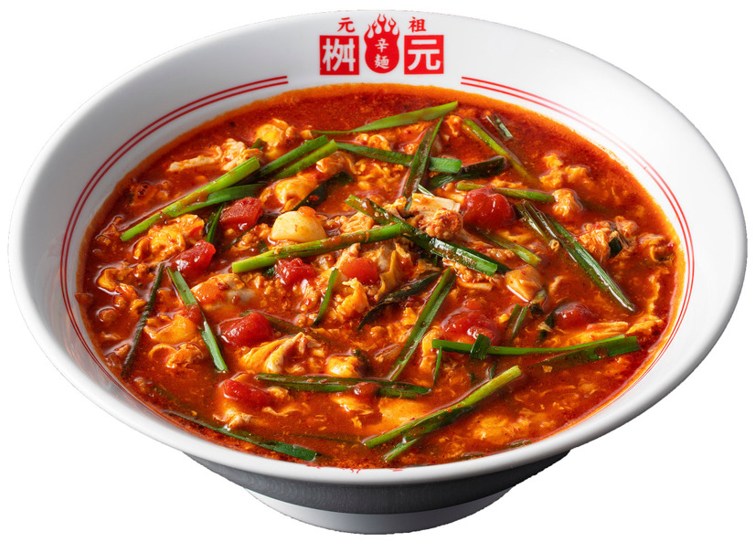 ［初出店］【辛麺屋 桝元】トマト辛麺　イートイン1,000円（1杯）