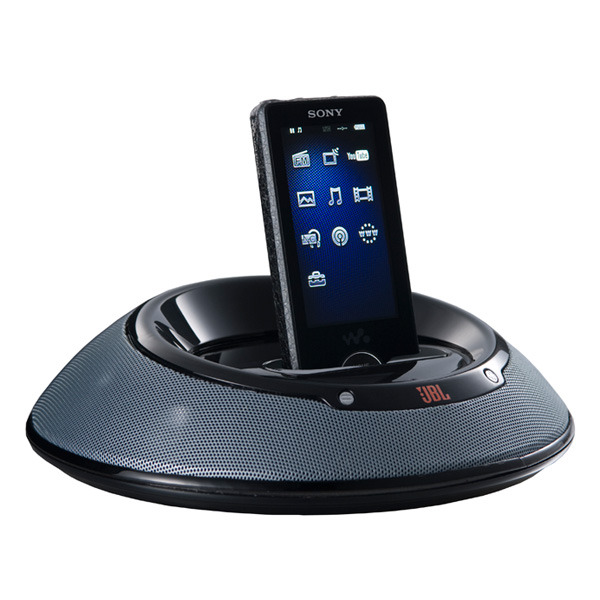 本体カラーがブラックの場合の利用例（ウォークマンは別売）