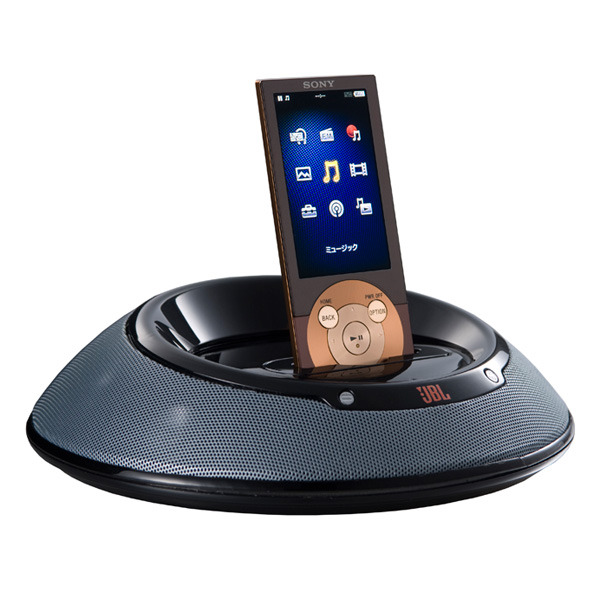 本体カラーがブラックの場合の利用例(ウォークマンは別売)