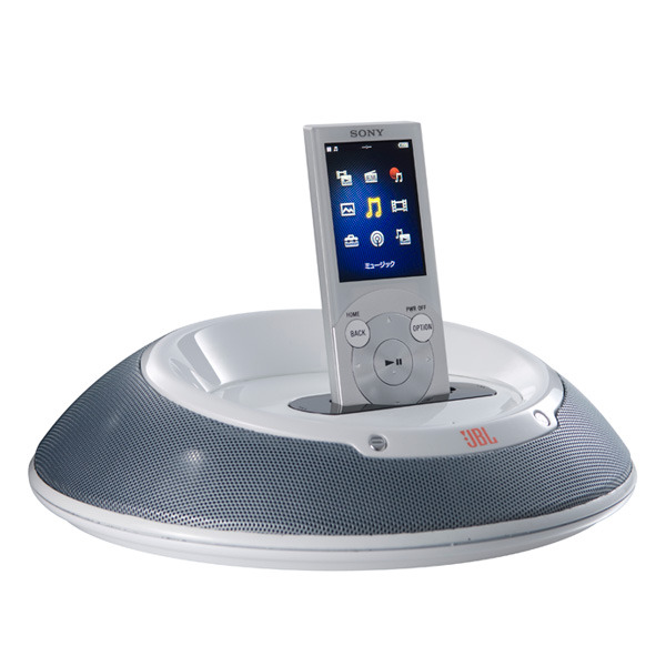 本体カラーがホワイトの場合の利用例(ウォークマンは別売)