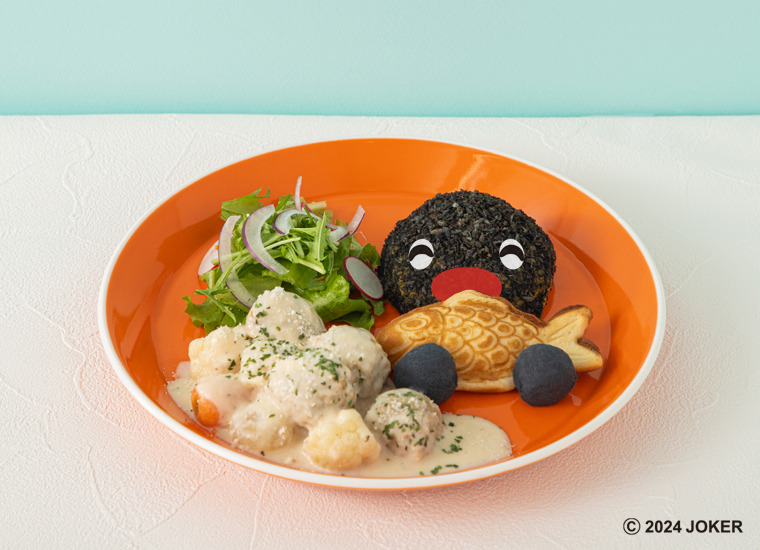 ピングーコロッケとおさかなワッフル（1,690円）