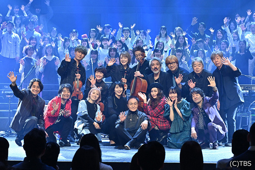 12月24日放送の小田和正音楽特番『クリスマスの約束2024』　(C)TBS