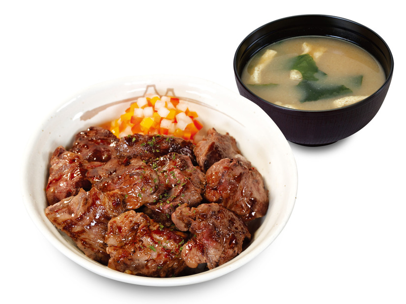 松屋、新メニュー「カットヒレステーキ丼」発売