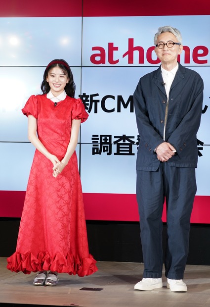 出口夏希、松重豊【写真：竹内みちまろ】