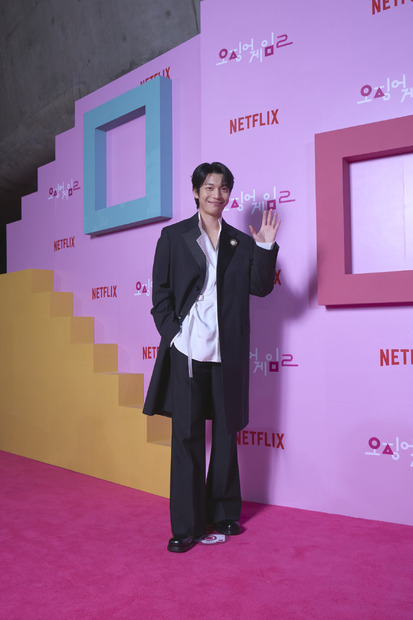 12月9日に開催されたワールドプレミアの模様　Netflixシリーズ「イカゲーム」シーズン1：独占配信中、シーズン2：12月26日（木）世界独占配信