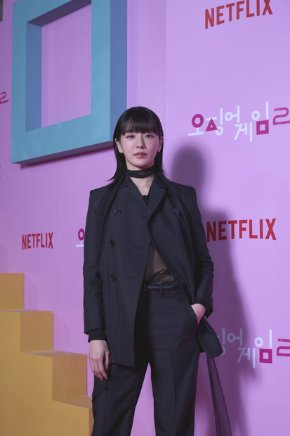 12月9日に開催されたワールドプレミアの模様　Netflixシリーズ「イカゲーム」シーズン1：独占配信中、シーズン2：12月26日（木）世界独占配信