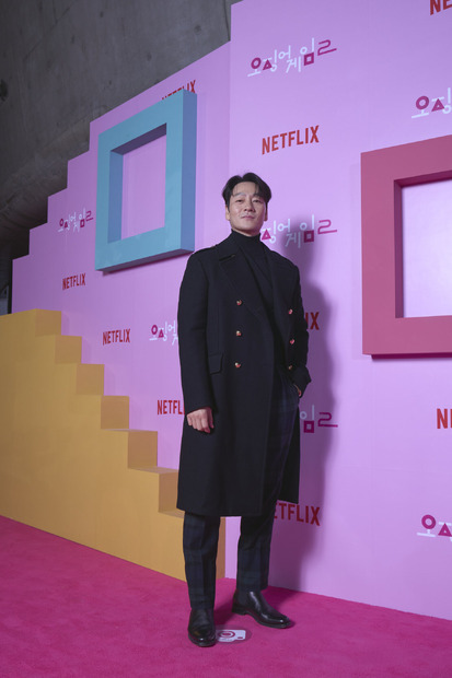 12月9日に開催されたワールドプレミアの模様　Netflixシリーズ「イカゲーム」シーズン1：独占配信中、シーズン2：12月26日（木）世界独占配信
