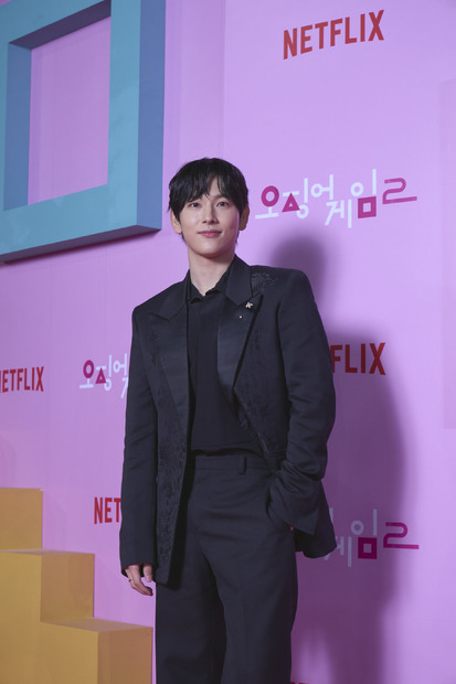 12月9日に開催されたワールドプレミアの模様　Netflixシリーズ「イカゲーム」シーズン1：独占配信中、シーズン2：12月26日（木）世界独占配信