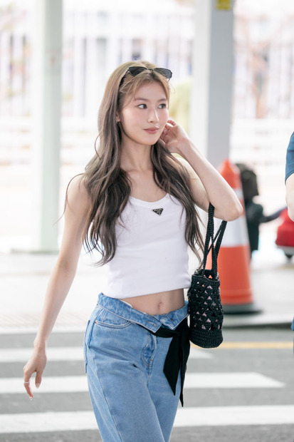 サナ　(Photo by iMBC/Imazins via Getty Images)